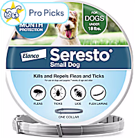 Seresto Vet-Recommended Flea & Tick Prevention Collar for Small Dogs Under 18 lbs.