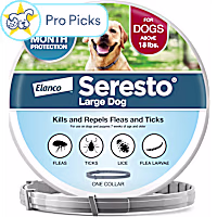 Seresto Vet-Recommended Flea & Tick Prevention Collar for Large Dogs Over 18 lbs.
