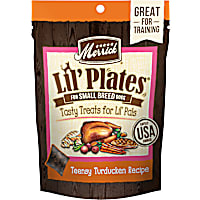 Merrick Lil' Plates Grain Free Teensy Turducken Natural Training Treats for Small Dogs