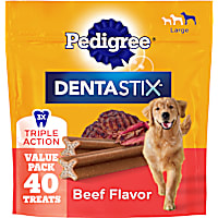 Pedigree Dentastix Beef Flavor Large Dog Treats