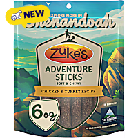 Zuke's Limited Edition Adventure Sticks Chicken & Turkey Recipe Natural Dog Treats