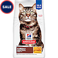 Hill's Science Diet Senior 7+ Hairball Control Chicken Recipe Dry Cat Food