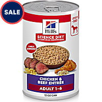 Hill's Science Diet Chicken & Beef Entree Adult Canned Dog Food