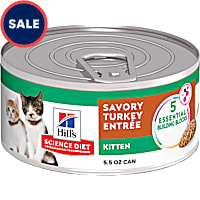 Hill's Science Diet Savory Turkey Entree Canned Wet Kitten Food