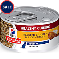 Hill's Science Diet Roasted Chicken & Rice Medley Senior 7+ Healthy Cuisine Canned Cat Food