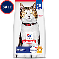 Hill's Science Diet Senior 7+ Chicken Recipe Dry Cat Food