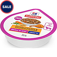 Hill's Science Diet Savory Stew Chicken & Vegetables Senior 7+ Small & Mini Canned Wet Dog Food