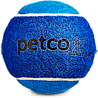 Petco Tennis Ball Dog Toy in Blue