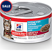 Hill's Science Diet Adult Ocean Fish Entree Canned Cat Food