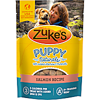 Zuke's Puppy Naturals Bag of Soft Puppy Treats for Training, Natural Dog Treats Bites with Salmon Recipe
