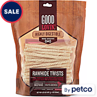 Good Lovin' Rawhide Twists for Dogs