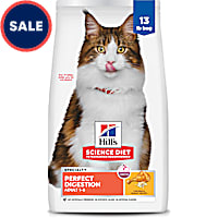 Hill's Science Diet Adult Perfect Digestion Chicken, Barley, & Whole Oats Recipe Dry Cat Food
