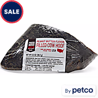 Good Lovin' Peanut Butter Flavor Filled Cow Hoof Dog Chew