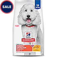 Hill's Science Diet Adult 7+ Perfect Digestion Small Bites Chicken, Whole Oats & Brown Rice Recipe Dry Dog Food