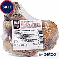 Good Lovin' Hickory Smoked Knee Cap End Bone Dog Chew