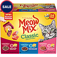 Meow Mix Classic Favorites Variety Pack