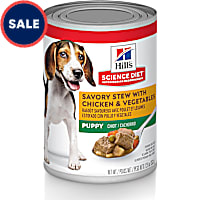 Hill's Science Diet Puppy Savory Stew with Chicken & Vegetables Wet Dog Food