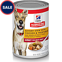 Hill's Science Diet Adult Savory Stew with Chicken & Vegetables Canned Wet Dog Food