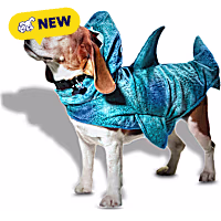 Petco Shark Hooded Pet Halloween Costume