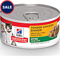 Hill's Science Diet Kitten Tender Chicken Dinner Canned Wet Cat Food