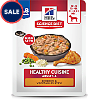Hill's Science Diet Adult Healthy Cuisine Chicken & Vegetables Stew Wet Dog Food