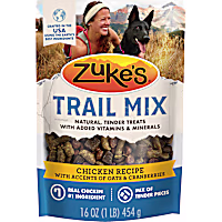 Zuke's Trail Mix Soft Dog Treats with Real Chicken Treats for Dogs of All Sizes