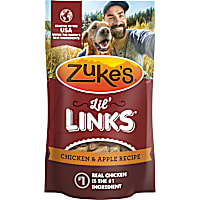 Zuke's Lil' Links Snacking Sausage made with Real Chicken & Apple Treats for Dogs of All Sizes