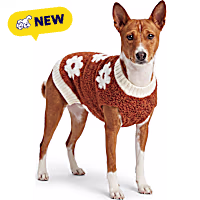 Petco Chunky Flower Pet Sweater