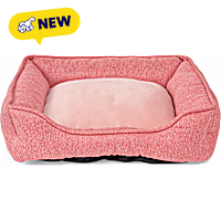 Petco Pink Bolster Box Dog Bed