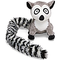 Petco Lemur Long Tail Plush Dog Toy