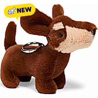 Petco Mini Plush Dog Keychain