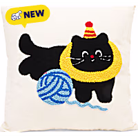 Petco Clown Cat Decorative Pillow