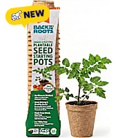 Back to the Roots Organic & Plantable Seed Starting Pots 2.4 in 24 Count