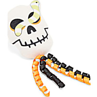 Petco Halloween Skull Plush Cat Toy