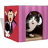 Petco Halloween Peekaboo Illusion Cat Scratch Box
