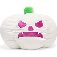 Petco Halloween White Pumpkin Plush Dog Toy