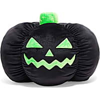 Petco Halloween Black Pumpkin Plush Dog Toy
