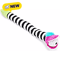 Petco Summerween Snake Durable Plush Dog Toy