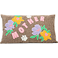 Petco Mother Floral Chenille Decorative Throw Pillow