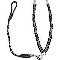 Petco Shock-Absorbing Dog Leash Coupler with Leash Set