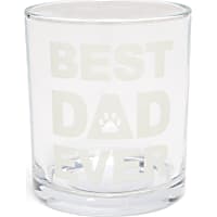 Petco Best Dad Ever Whiskey Glass