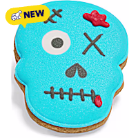 Petco Halloween Skull Cinnamon Apple Flavor Cookie Treat for Dogs