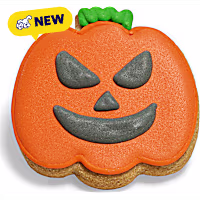 Petco Halloween Jack-o-Lantern Pumpkin Spice Flavor Cookie Treat for Dogs