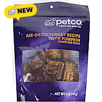 Petco Halloween Air-Dried Turkey Recipe with Pumpkin Treats for Dogs