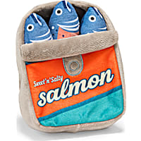 Petco Tinned Salmon Plush Burrow Dog Toy