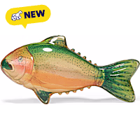 Petco Salmon Rubber Chew Dog Toy