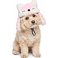 Petco Fuzzy Fox Character Pet Hat