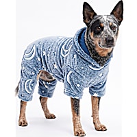 Petco Star & Moon Fuzzy Pet Pajamas