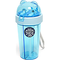 Petco Blue Two-Sided Dual Beverage Water Bottle
