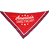 Petco America's Sweetheart Dog Bandana